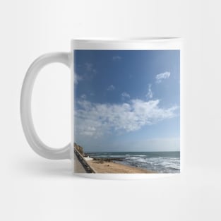 a view of a portuguese beach Mug